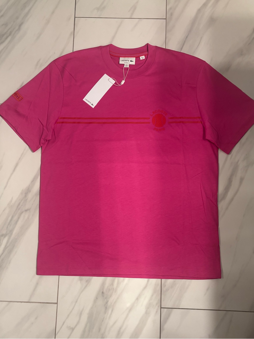 Menâs Lacoste Paris TShirt Menâs Lacoste Paris TShirt
